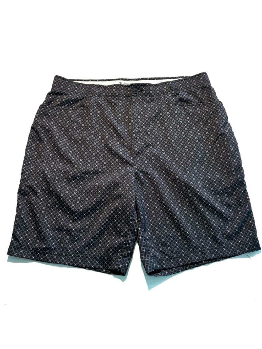 Pebble Beach Mens Dry Luxe Performance Flat Front Golf Athletic Shorts Size 38